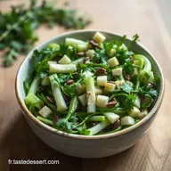 Salade asperges edamames roquette Recette Facile et Printani&egrave;re!