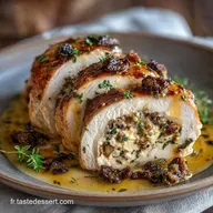 Ballotine De Poulet Aux Morilles