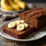 Banana Bread Chocolat Beurre de Cacahu&egrave;te Facile Moelleux