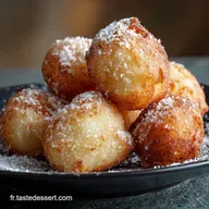 Beignets de pommes sans friture : Recette facile et moelleuse &agrave; la po&ecirc;le