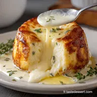 Bombes au fromage et ail Moelleuses c&oelig;ur fondant et beurre aill&eacute;