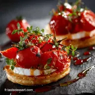 Bouches Feuillet&eacute;es Tomates Cerise Ch&egrave;vre LAp&eacute;ritif Chic Express
