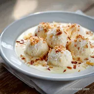 Boules de cr&egrave;me de noix de coco sans cuisson : Recette Facile Cr&eacute;meuse Express