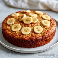 Bowl Cake Avoine Banane en 6 Minutes