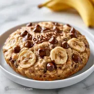 Bowl Cake Banane Avoine Sans Oeuf (5 Min)