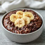 Bowl Cake Chocolat Banane Thermomix en 7 Minutes