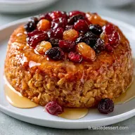 Bowl Cake Fruits Secs Miel &agrave; la Banane