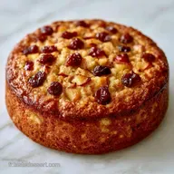 Bowl Cake Pomme Raisins Amande en 8 Minutes