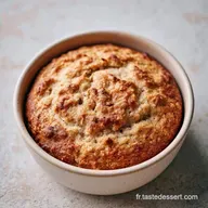Bowl Cake Prot&eacute;in&eacute; Sans Banane &agrave; la Compote