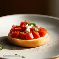 Bruschetta Tomate Cerise Estivale Un Ap&eacute;ro Chic Facile