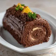 B&ucirc;che au chocolat : Recette de No&euml;l Moelleuse et Intense