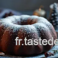 D&eacute;licieuse B&ucirc;che de No&euml;l Classique au Chocolat dans un Moule &agrave; B&ucirc;che
