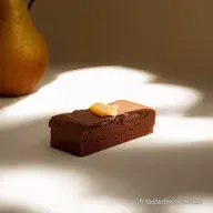 B&ucirc;che Poire Chocolat Sp&eacute;culoos Un No&euml;l Croustillant