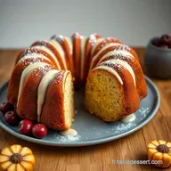 Bundt Cake Cr&egrave;me de Marrons Un D&eacute;lice Automnal