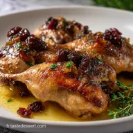 Caille aux Raisins Secs : Recette de Caille R&ocirc;tie Facile au Miel