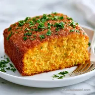 Cake Carotte Sal&eacute; V&eacute;g&eacute;tarien pour 8