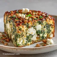 Cake &Eacute;pinards Feta aux Graines Moelleux