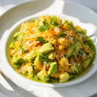Ceviche V&eacute;g&eacute;tarien Facile: Recette "Soleil d'Avocat" Acidul&eacute;e