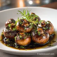 Champignons au four au vinaigre balsamique La recette simple et gourmande