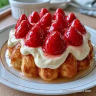 Charlotte Fraises et Mascarpone Facile