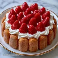 Charlotte Aux Fraises Au Mascarpone