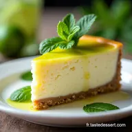 Cheesecake Froid Mojito Recette Facile et Sans Cuisson