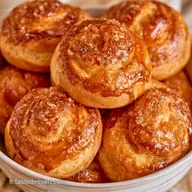 Chouquettes Au Pralin&eacute; au C&oelig;ur Fondant
