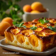 Clafoutis aux Abricots Moelleux Recette Facile pour l&eacute;t&eacute;