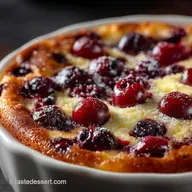 Clafoutis aux Cerises Moelleux et Vanill&eacute; La Recette Facile du Limousin