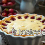 Le clafoutis aux cerises et &agrave; la vanille d'H&eacute;l&egrave;ne Darroze : un dessert gourmand et facile