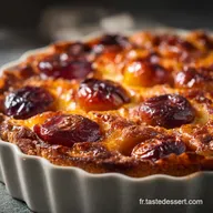 Clafoutis aux Mirabelles La recette de Grandm&egrave;re ultramoelleuse