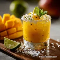Cocktail Tropical Sans Alcool Le Z&eacute;nith Mangue Coco pr&ecirc;t en 10 min