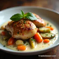 Recette Colombo de Poulet Antillais au Lait de Coco Facile