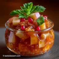 Recette Confiture Pomme Rhubarbe Le Duo Classique des GrandsM&egrave;res