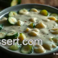 Courgettes Cr&eacute;meuses au Lait de Coco : Recette Facile et Savoureuse