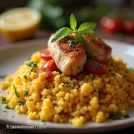 Le Vrai Couscous Traditionnel aux Trois Viandes Agneau Poulet Merguez