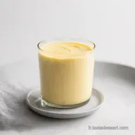 Cr&egrave;me Anglaise V&eacute;g&eacute;tale Facile Douceur Sans Oeufs