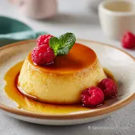 Cr&egrave;me Caramel Renvers&eacute;e: Cuisson 45 Min