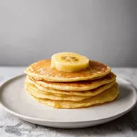Pancakes banane sans oeuf Cr&ecirc;pes Vegan Petit Bonheur