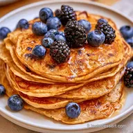 Cr&ecirc;pes d Avoine aux M&ucirc;res et Myrtilles