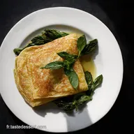 Cr&ecirc;pes Vegan &Eacute;pinards Vertes Ma Recette Facile et Gourmande