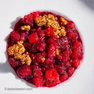 Crumble Fruits Rouges Facile Go&ucirc;t de Provence en un Clin dOeil