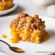 Crumble aux P&ecirc;ches Facile Mon Secret pour un Go&ucirc;ter R&eacute;ussi