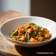 Curry de Lentilles Vertes: Onctueux