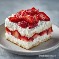 Dessert &Agrave; La Fraise Au Mascarpone