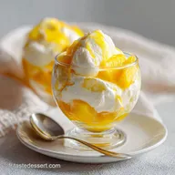 Dessert &agrave; la Mangue Mascarpone pour 4 Servings