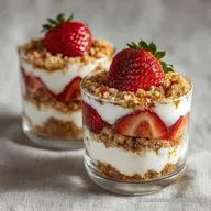 Dessert Fraise Express en 15 Minutes