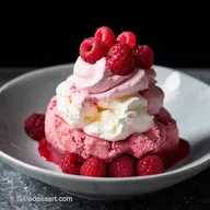 Dessert Rapide et L&eacute;ger Mon Eton Mess Framboise Express
