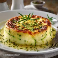 Flan de courgettes au gruy&egrave;re Recette facile et ultra-cr&eacute;meuse