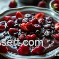 Fraises Chocolat Marbr&eacute;: Parisian Chic en 20 Minutes!